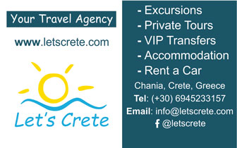 Let’s Crete – Excursions, Activities in Chania