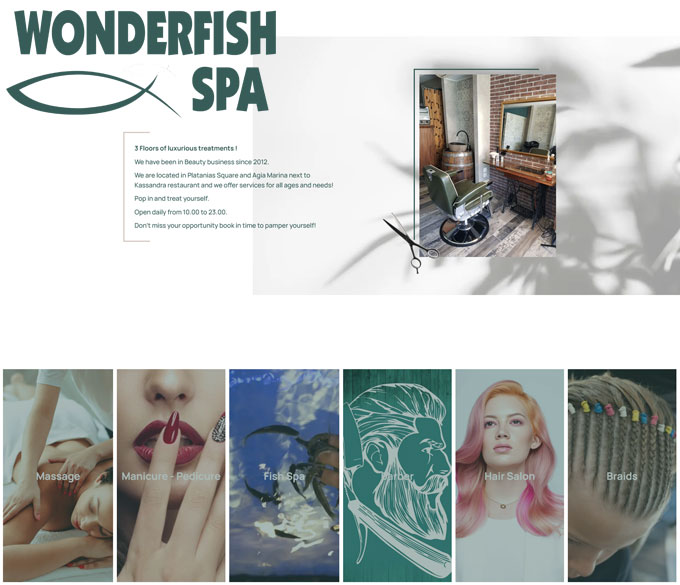 Wonderfish Spa & Platanias Tattoo