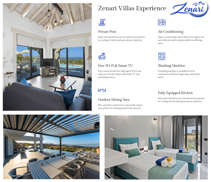 Zenari Villas Luxury Villas in Vamos