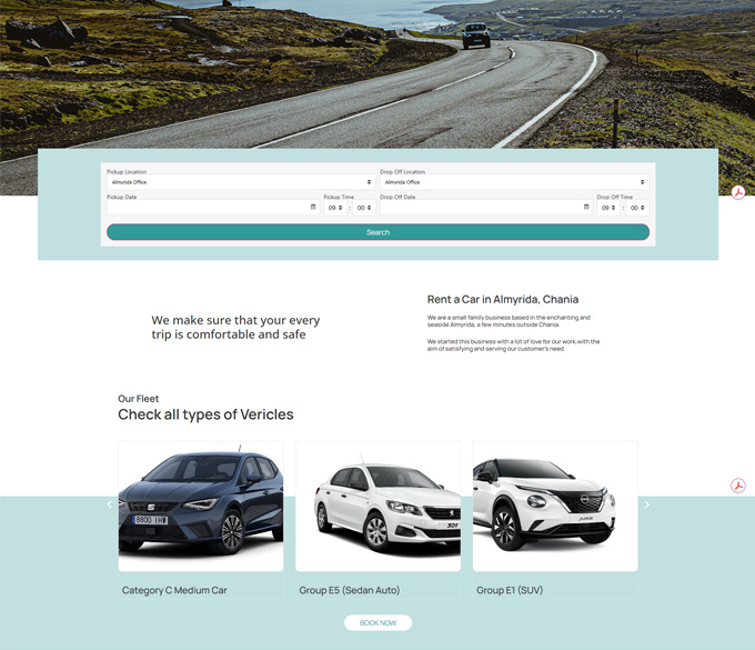 Ippos Rent a Car Χανιά – Ενοικιάσεις Αυτοκινήτων Αλμυρίδα Κρήτης
